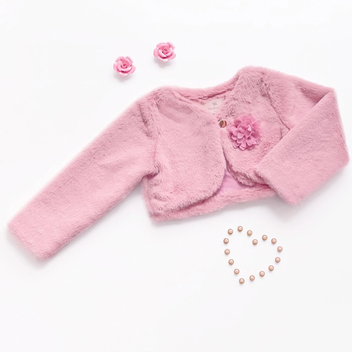 KIDS MASHMELO - Bolero De Peluche Para Niña Kids Mashmelo