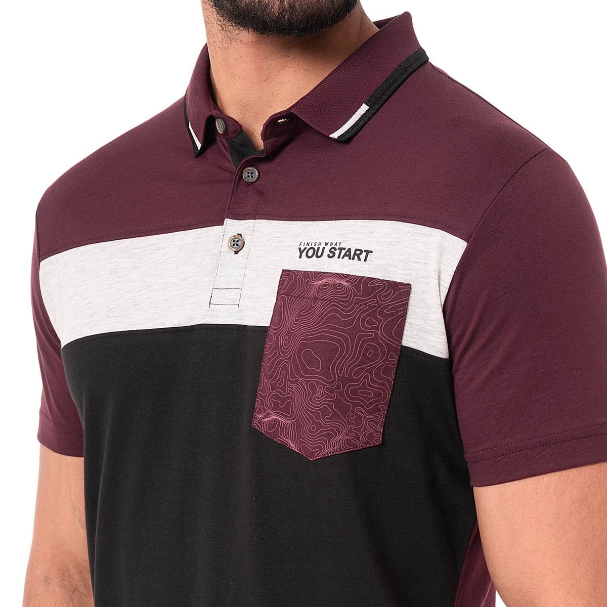 PIONIER - Polo Box Jersey Hombre Odhei Pionier