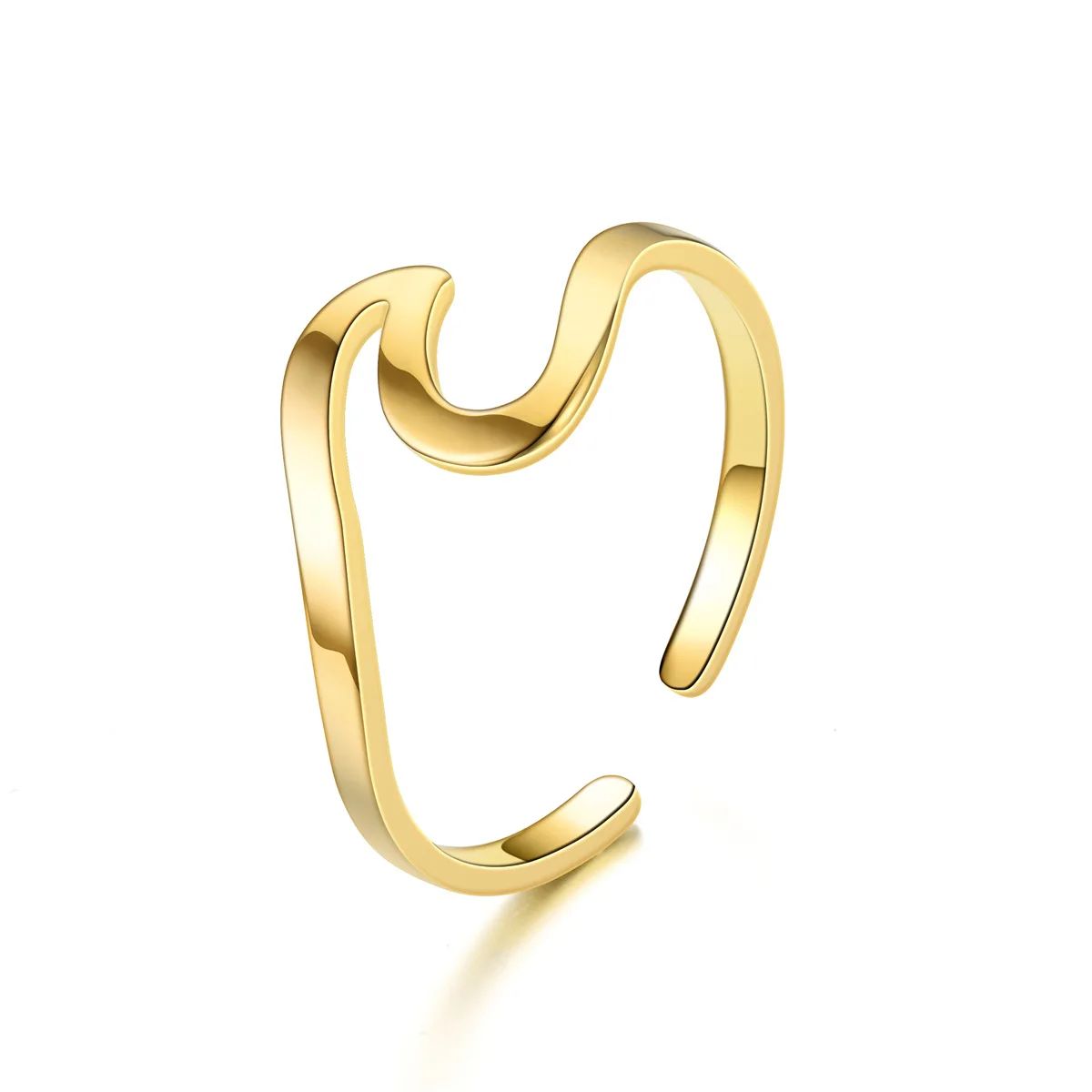 GENERICO - Anillo Ola Regulable Waterproof