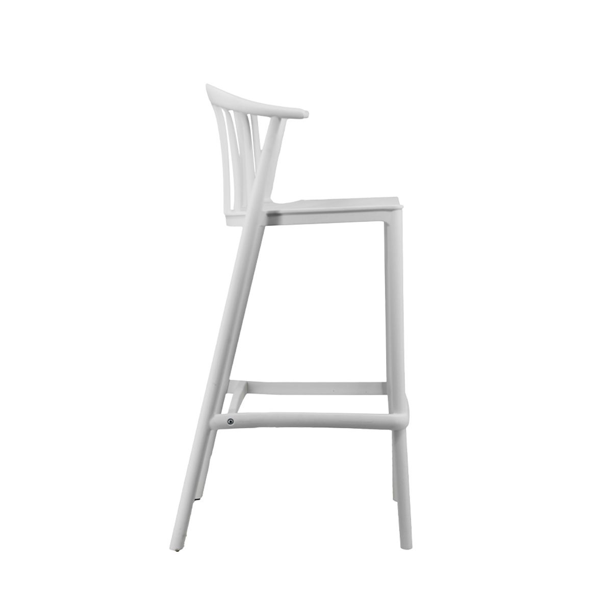 NIHM - Set x3 Silla Bar Vima Blanco