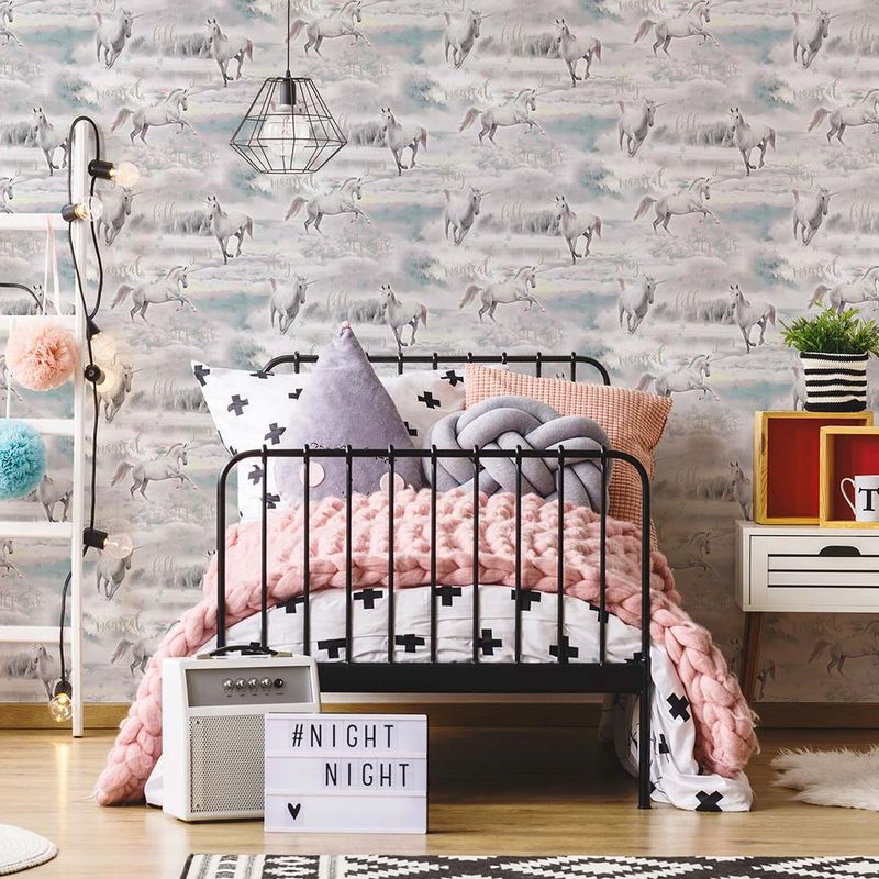 MULTITOP - Papel Tapiz Kids Home Unicorn Dreamland 052X10 Mts