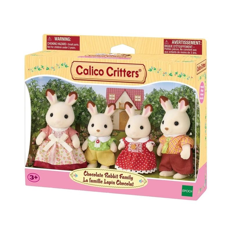 SYLVANIAN FAMILIES - Sylvanian Families Calico Critters Familia De Conejos Chocolate Grande
