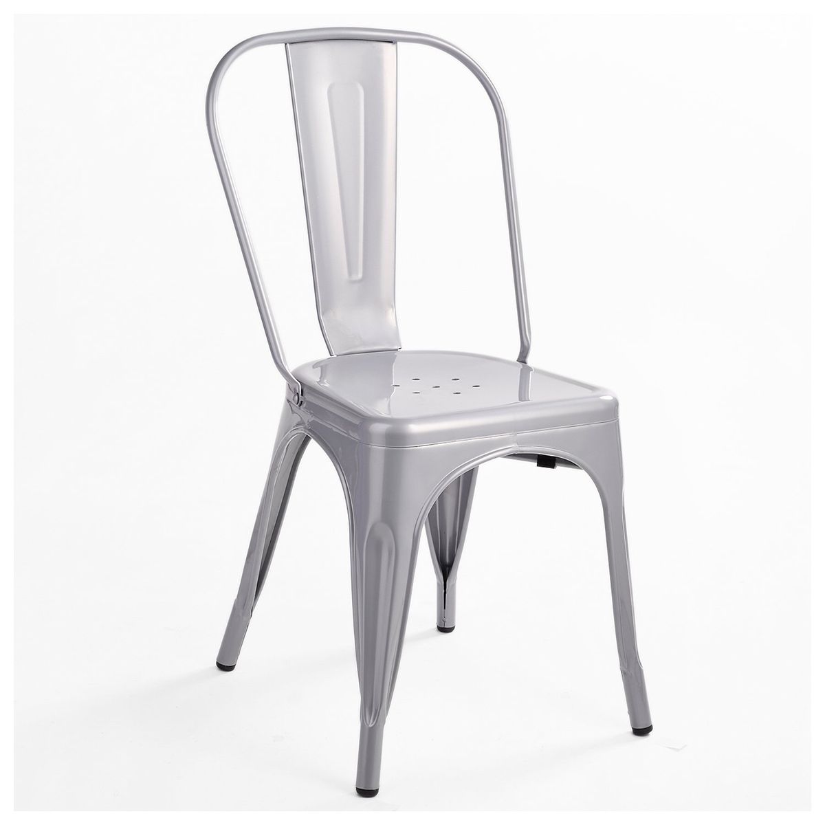 NOVAHUS - Silla de Comedor Tolix Gris