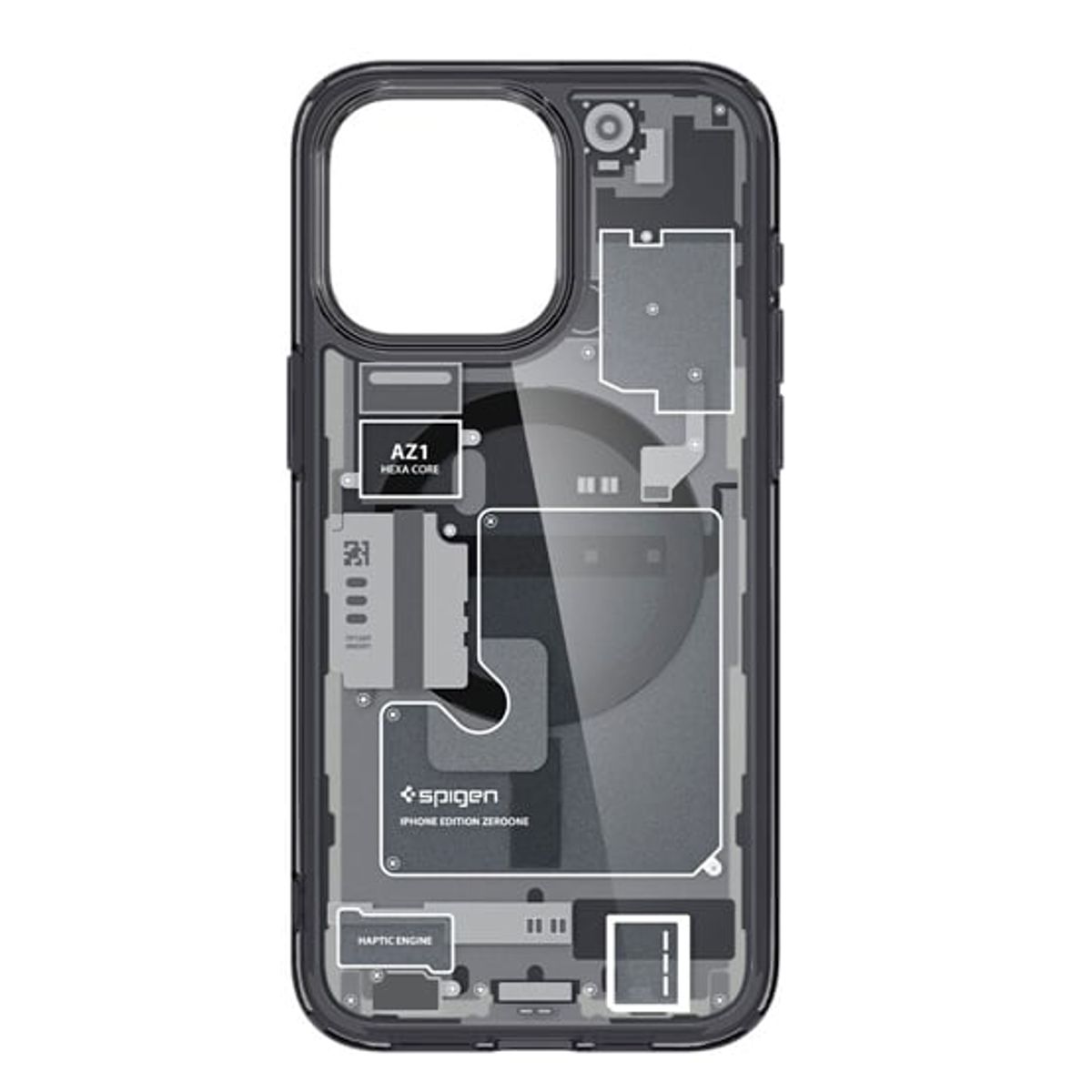 SPIGEN - Case iPhone 14 Pro Spigen Zero One Ultra Hybrid Magsafe - Negro