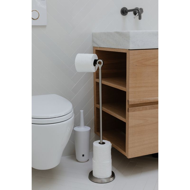 UMBRA - PORTA PAPEL HIGIENICO TUCAN - CROMO