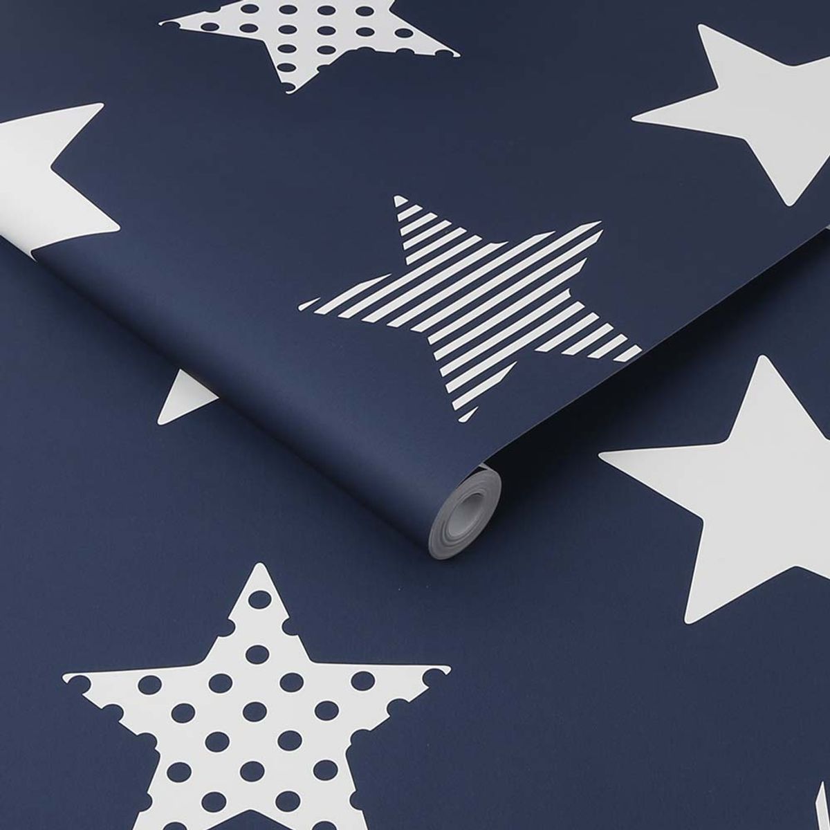 MULTITOP - Papel Tapiz Kids Home Superstar 052X10 Mts Navy