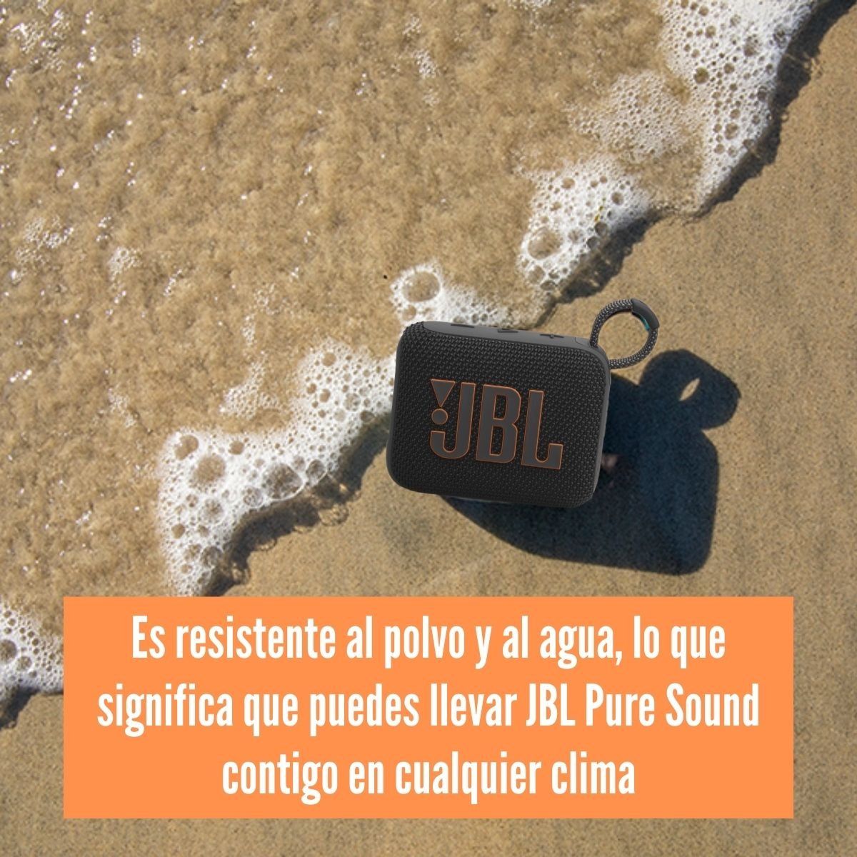 JBL - JBL - Parlante Go 4 Bluetooth IP67 Waterproof - Negro
