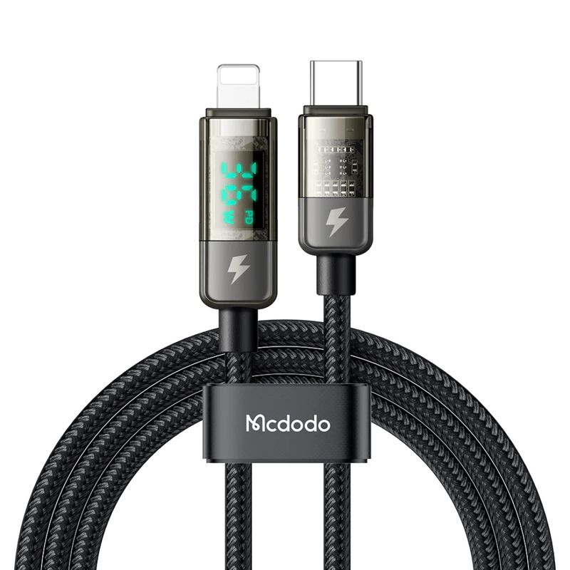 MCDODO - CABLE DE CARGADATOS MCDODO TIPO-C A LIGHTNING 36W 12M AUTOAPAGADO