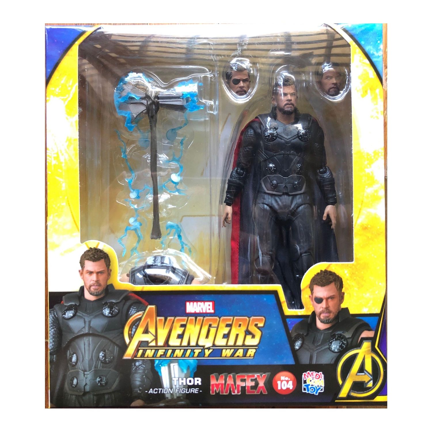 Avengers Infinity War MAFEX Nro 104 Thor MARVEL | Falabella Perú