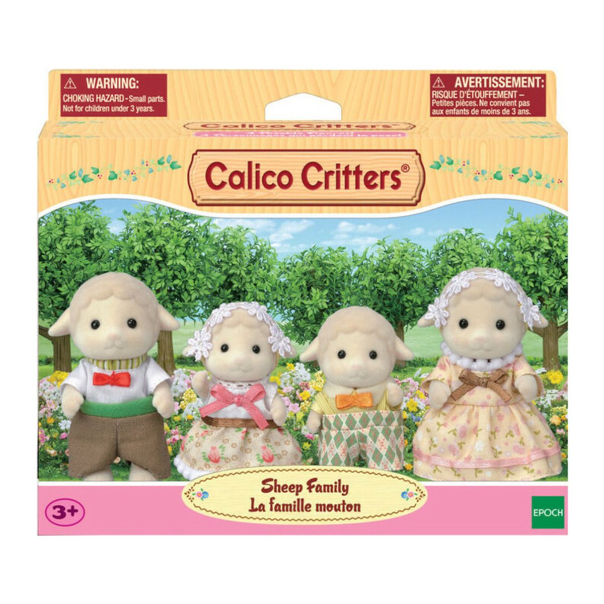 SYLVANIAN FAMILIES - Sylvanian Families Calico Critters Familia de Ovejas Mouton