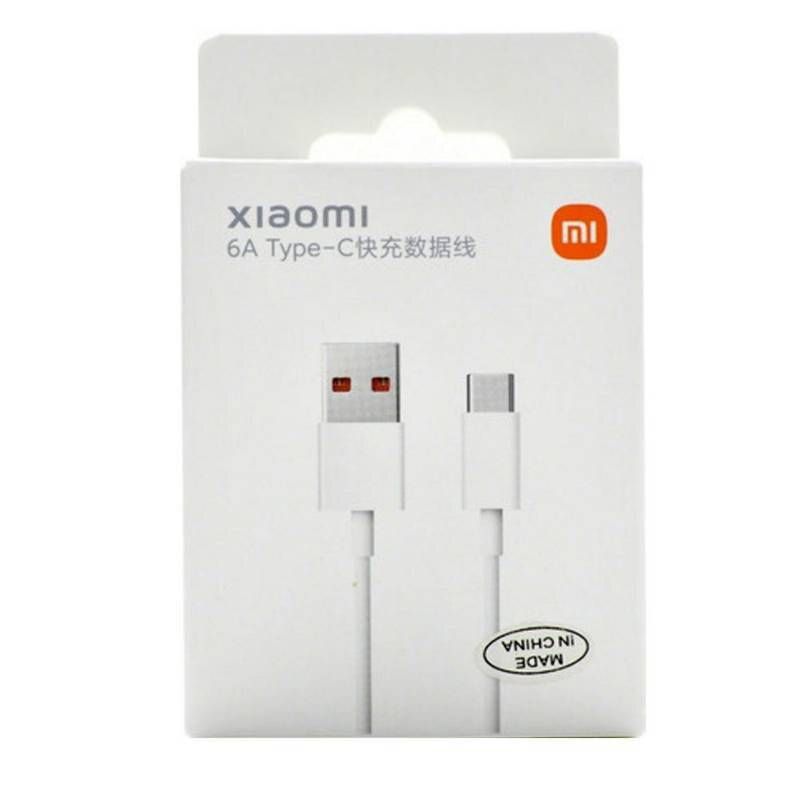 XIAOMI - Cable Xiaomi 6A Type-A To Type-C - BLANCO