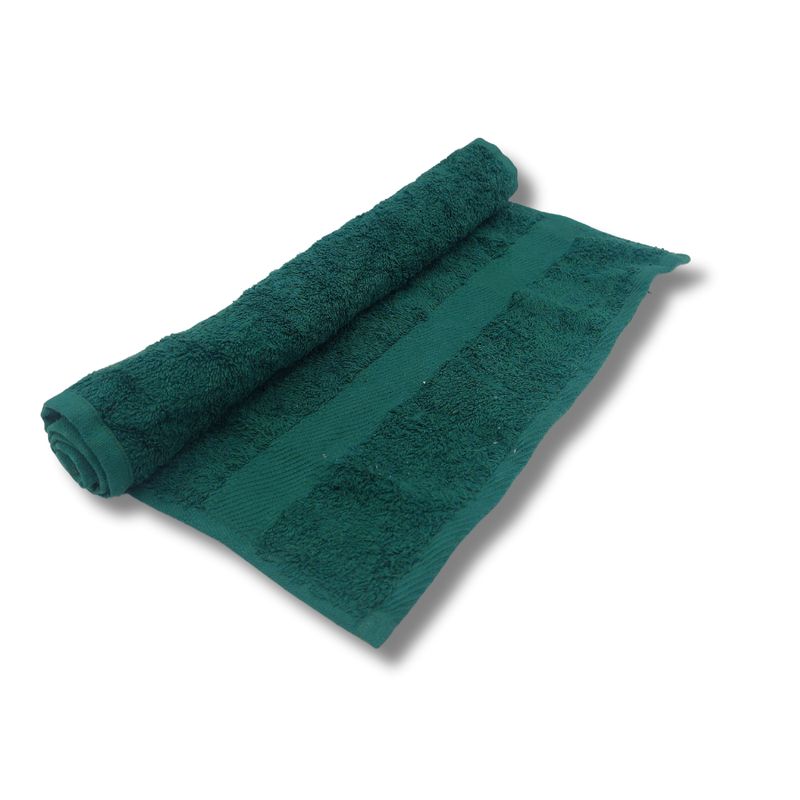 GENERICO - Toalla de Mano Color Verde 100% Algodón