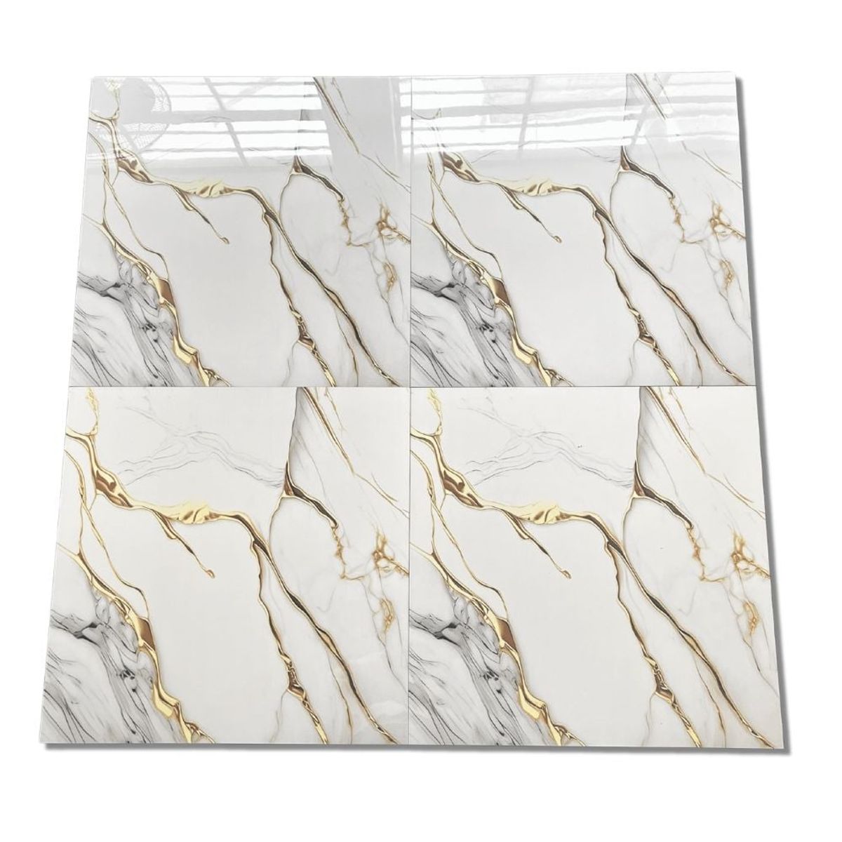 EJESA CREA TU ESPACIO IDEAL - White Golden 60x60 cm 1.44 m2- Porcelanato Vitrificado