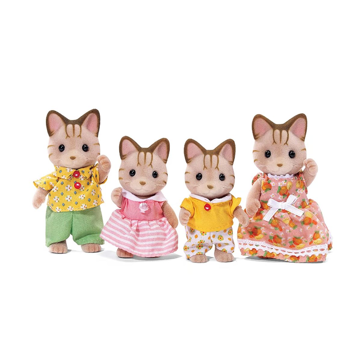 SYLVANIAN FAMILIES - Sylvanian Families Familia Gato de Rayas Calico Critters