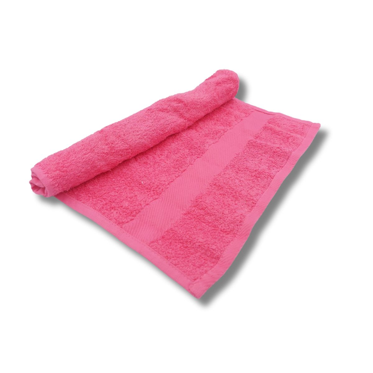 GENERICO - Toalla de Mano Color Rosa 100% Algodón