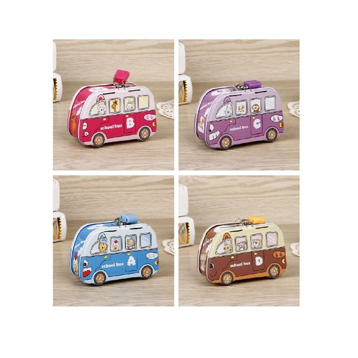 OTTOWARE - Alcancía en Forma de Auto para Niña