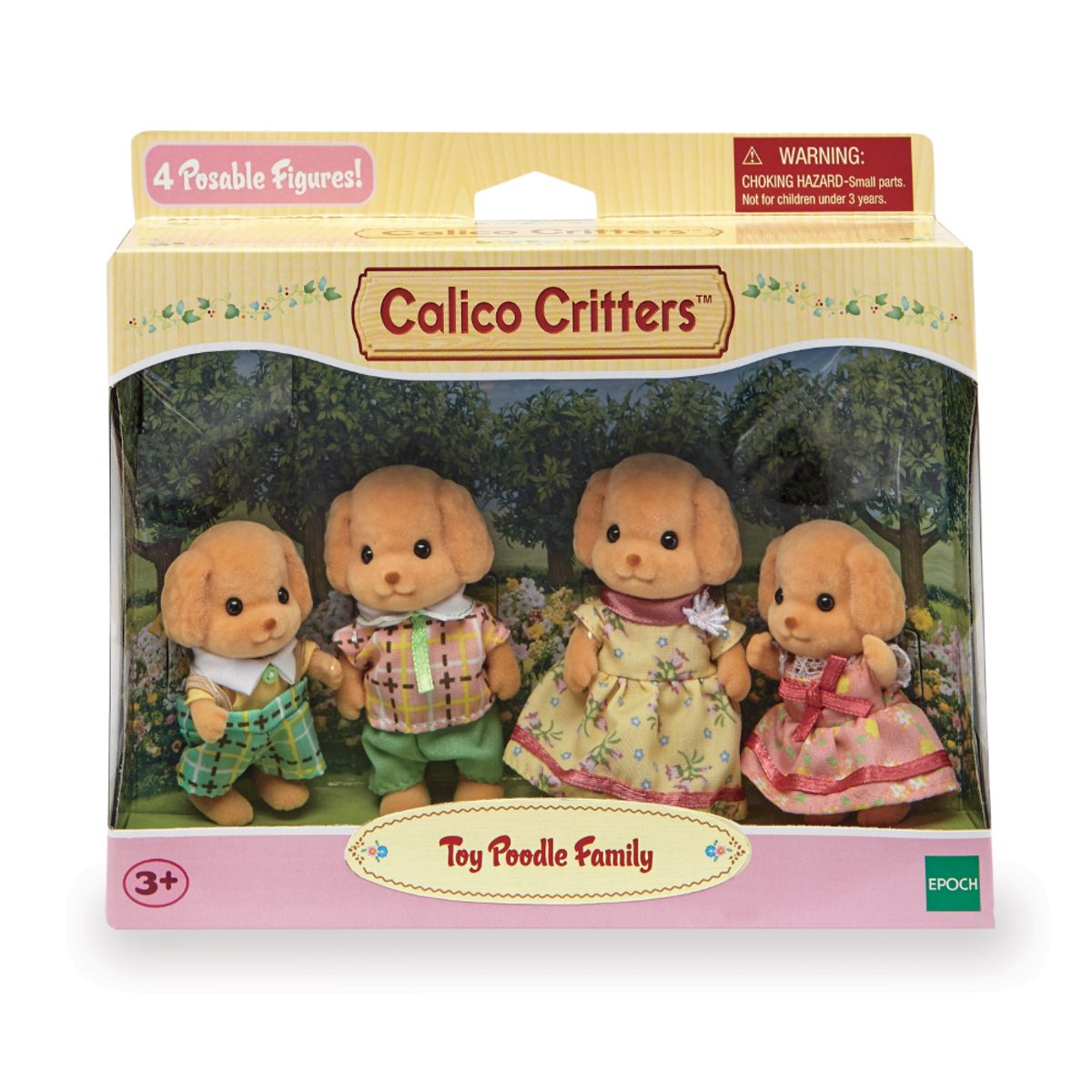 SYLVANIAN FAMILIES - Calico Critters Familia Perrito Poodle