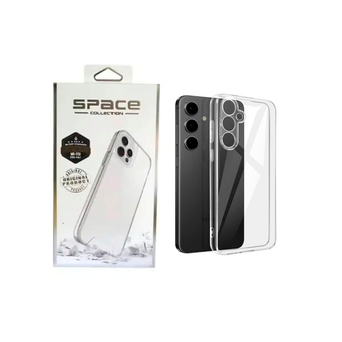 GENERICO - Case Space Transparente para Samsung A05