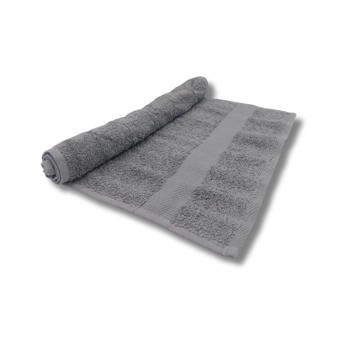 GENERICO - Toalla de Mano Color Gris 100% Algodón