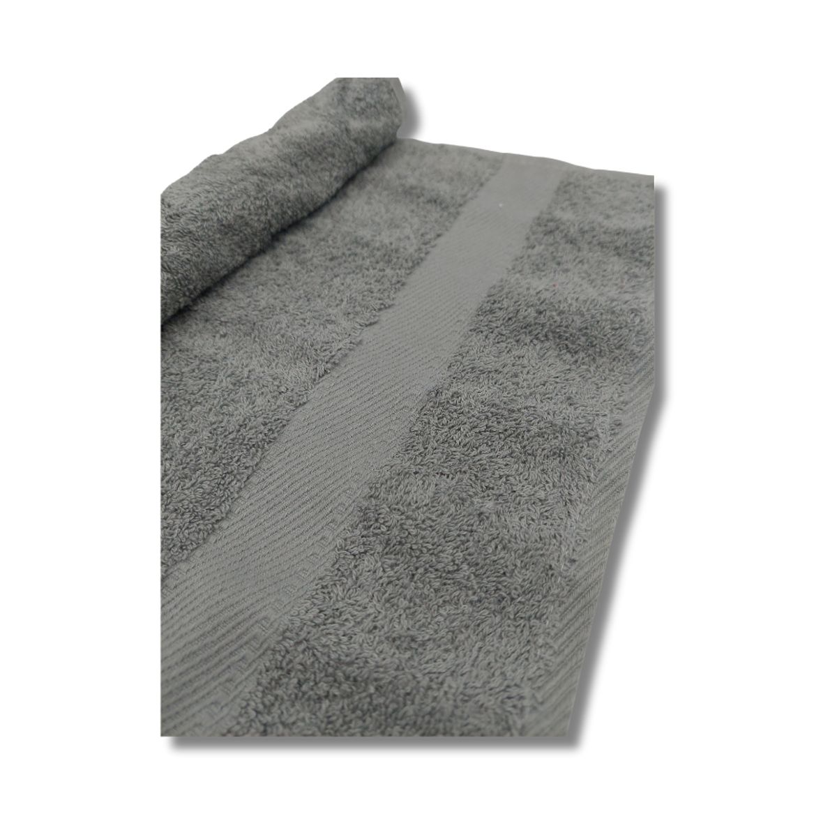 GENERICO - Toalla de Mano Color Gris 100% Algodón