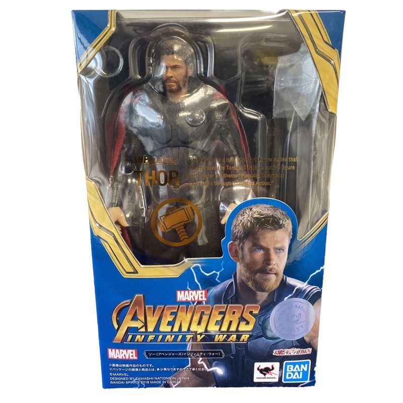 Figura Avengers Infinity War SH Figuarts Thor BANDAI