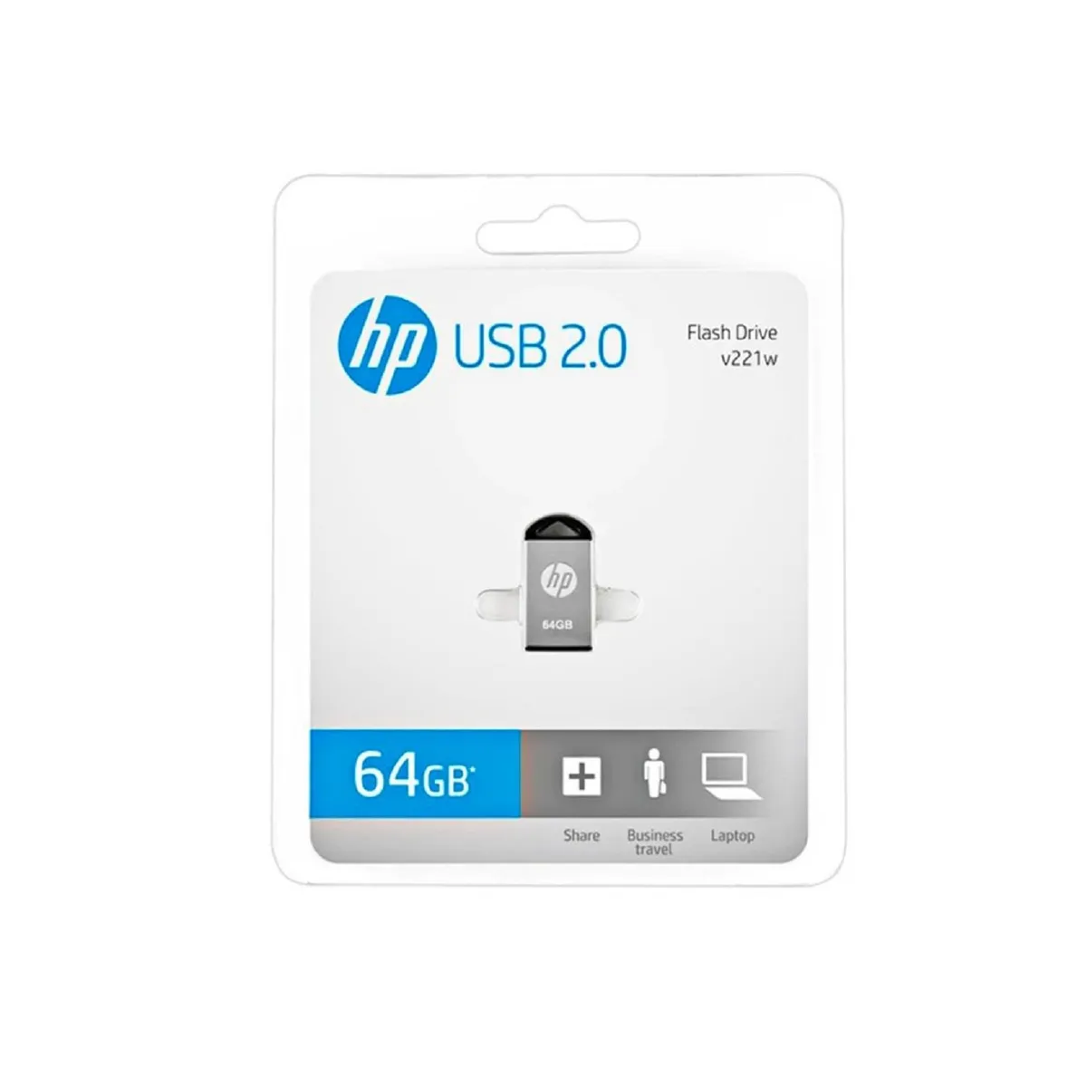 HP - MEMORIA USB 2.0 HP 64GB V222W SILVER