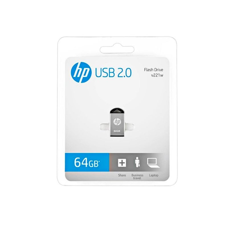 HP - MEMORIA USB 2.0 HP 64GB V222W SILVER