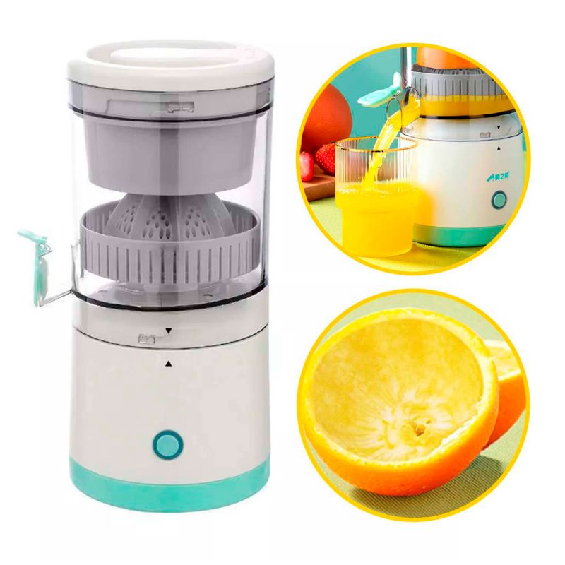 GENERICO - Exprimidor Eléctrico Recargable de Naranja Extractor de Frutas
