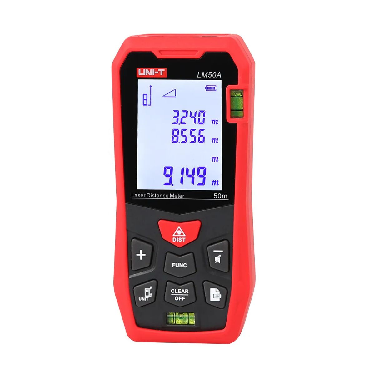 UNI T - Medidor de Distancia Láser Profesional Telémetro UNI-T LM50A