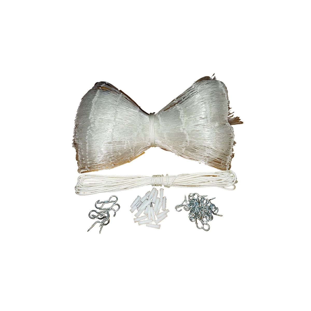 GENERICO - Malla de Seguridad Para  bebe y Niños (KIT) 1.50X2.00 MT