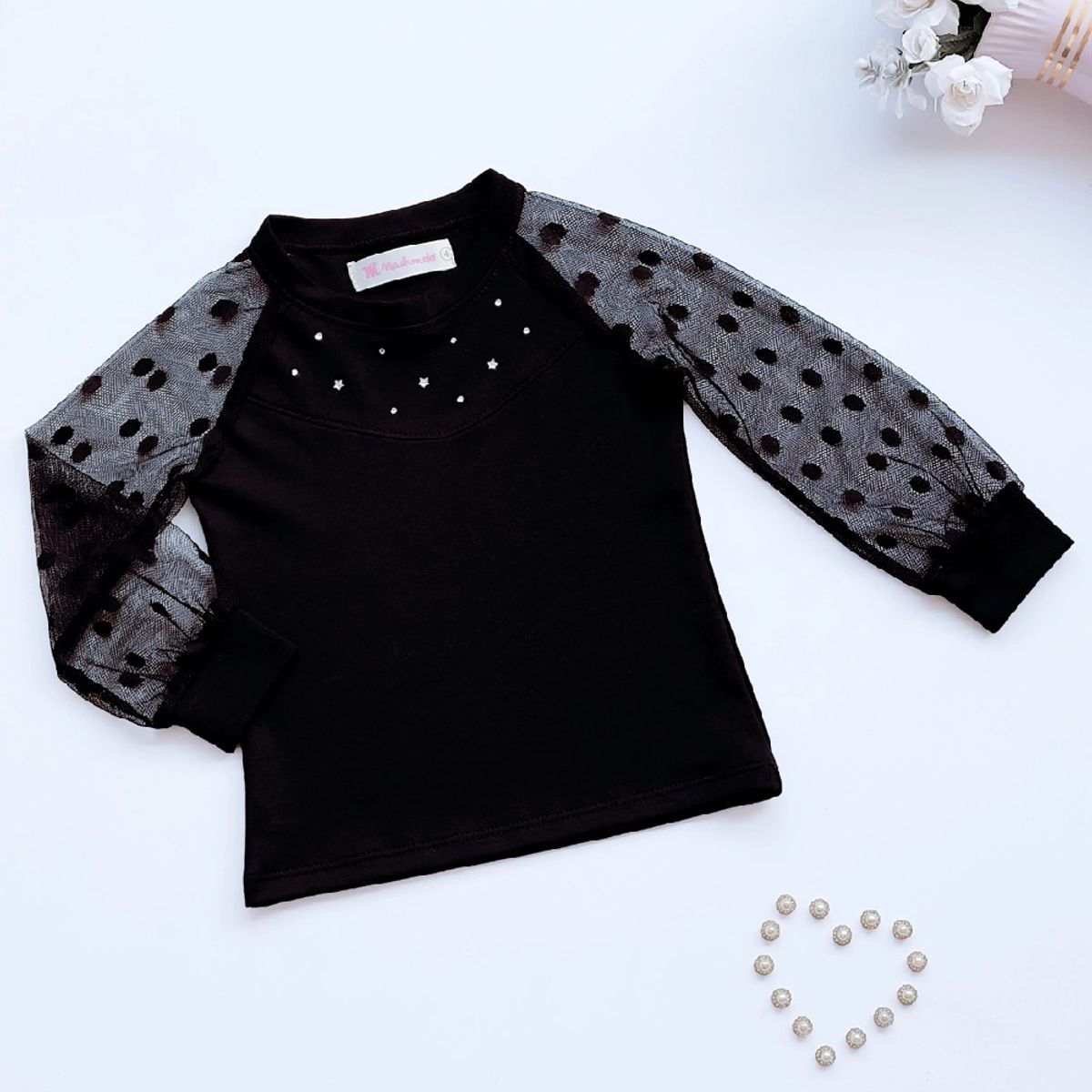 KIDS MASHMELO - Polo Manga Rangla En Tul Boliat Kids Mashmelo