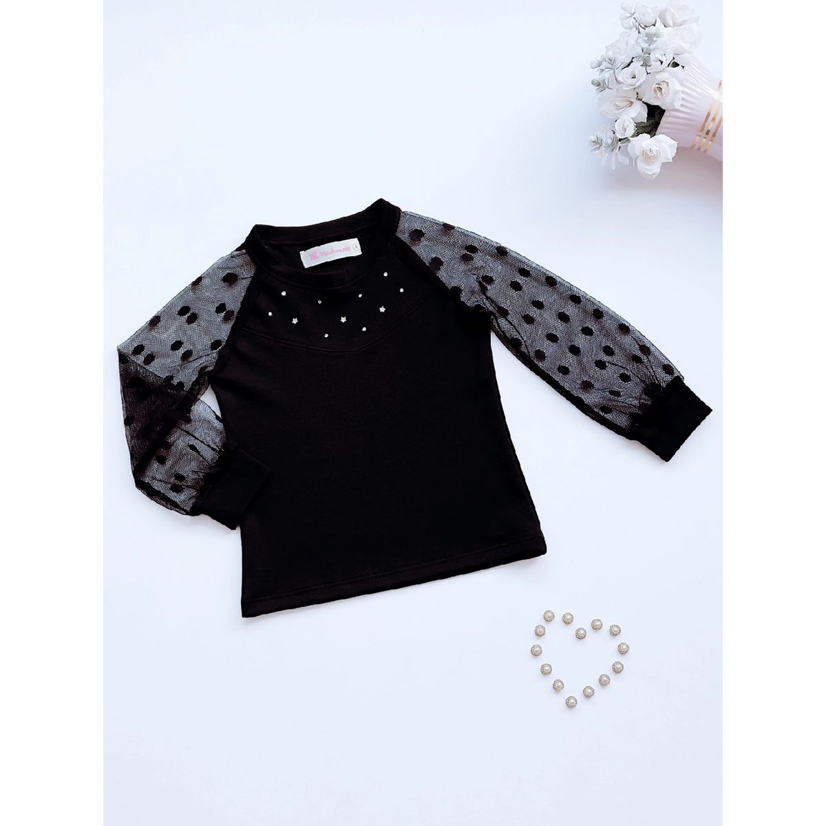 KIDS MASHMELO - Polo Manga Rangla En Tul Boliat Kids Mashmelo