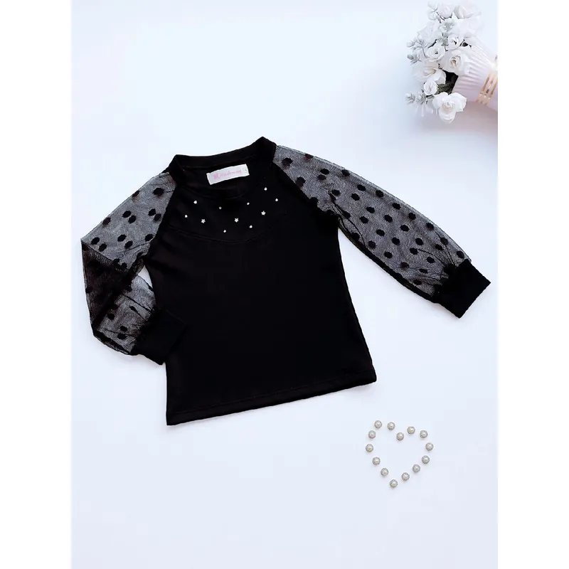 KIDS MASHMELO - Polo Manga Rangla En Tul Boliat Kids Mashmelo