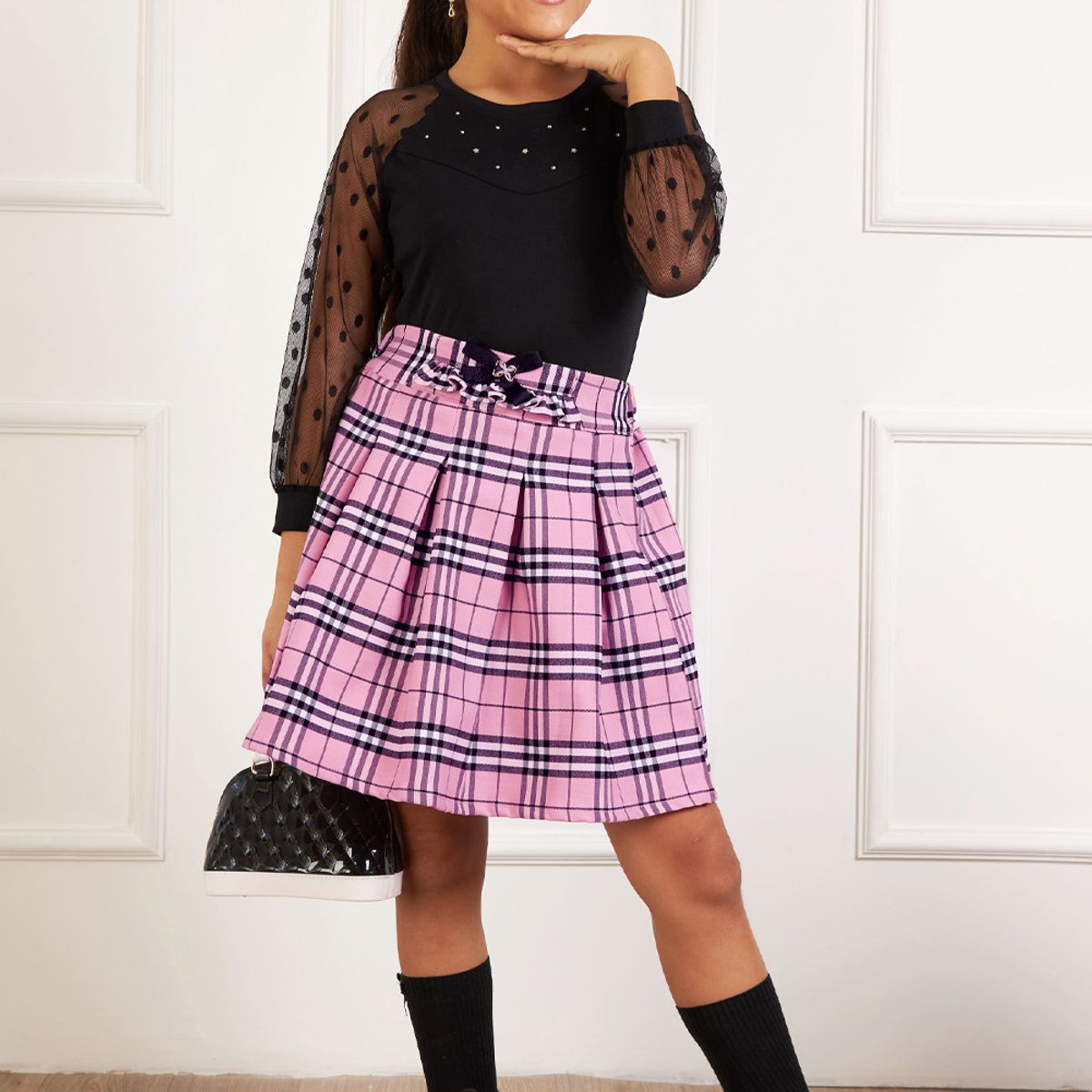 KIDS MASHMELO - Polo Manga Rangla En Tul Boliat Kids Mashmelo