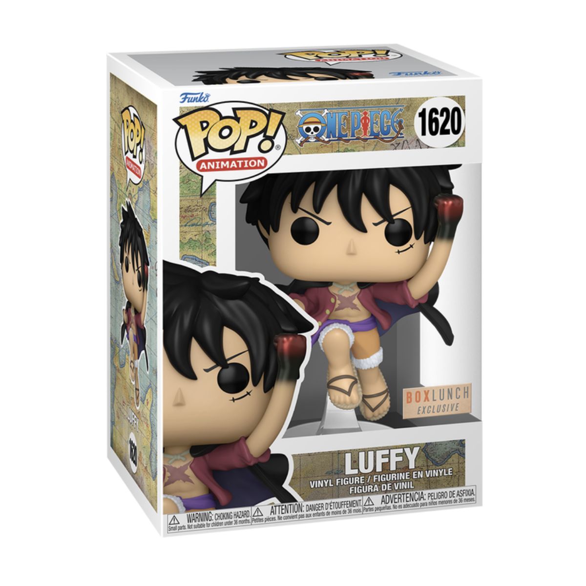 FUNKO - Luffy Uppercut Funko Pop 1620 One Piece Exclusivo Boxlunch