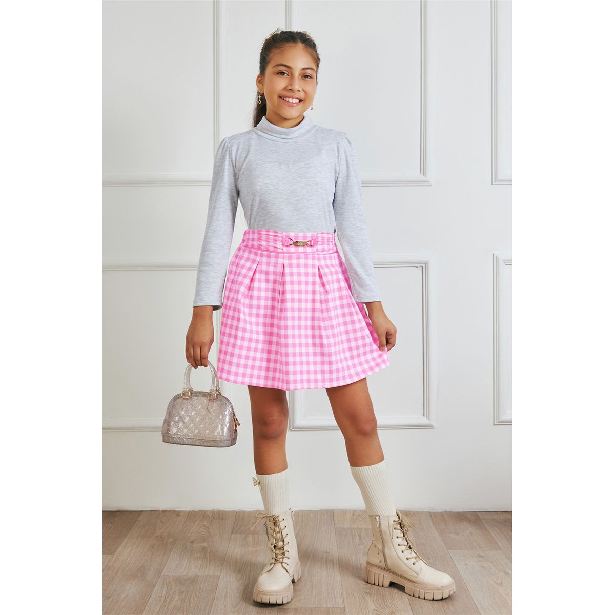 KIDS MASHMELO - Polo Cuello Cafarena Para Niña Kids Mashmelo