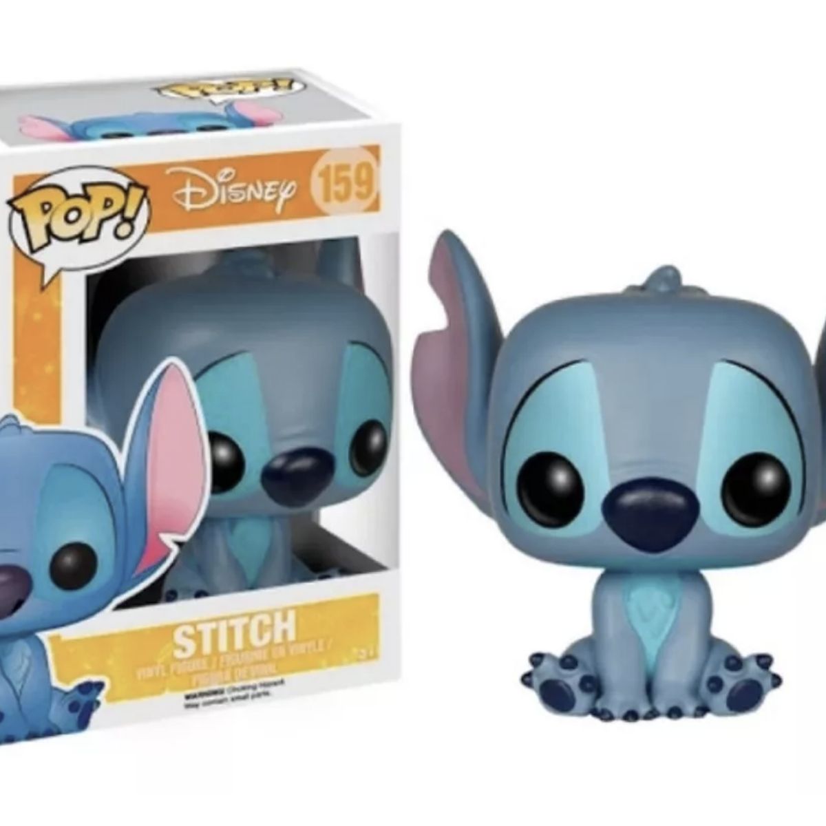 FUNKO - Stitch Funko Pop 159 Lilo y Stitch Sentado Original