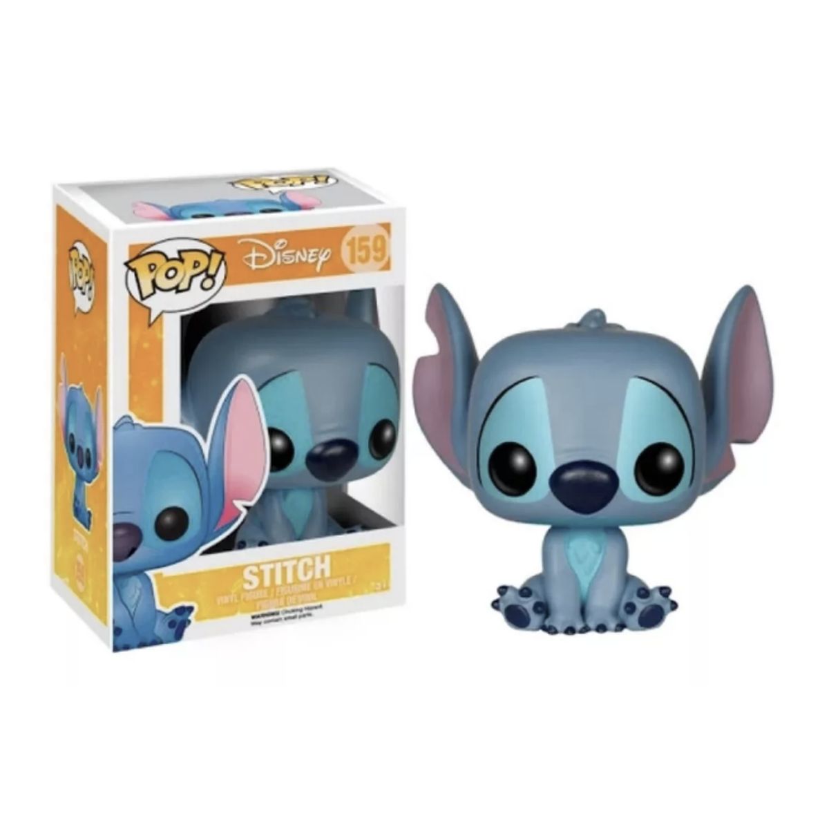 FUNKO - Stitch Funko Pop 159 Lilo y Stitch Sentado Original