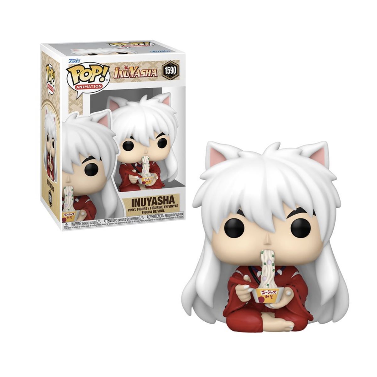 FUNKO - Inuyasha Fideos Funko Pop 1590 Inuyasha Original