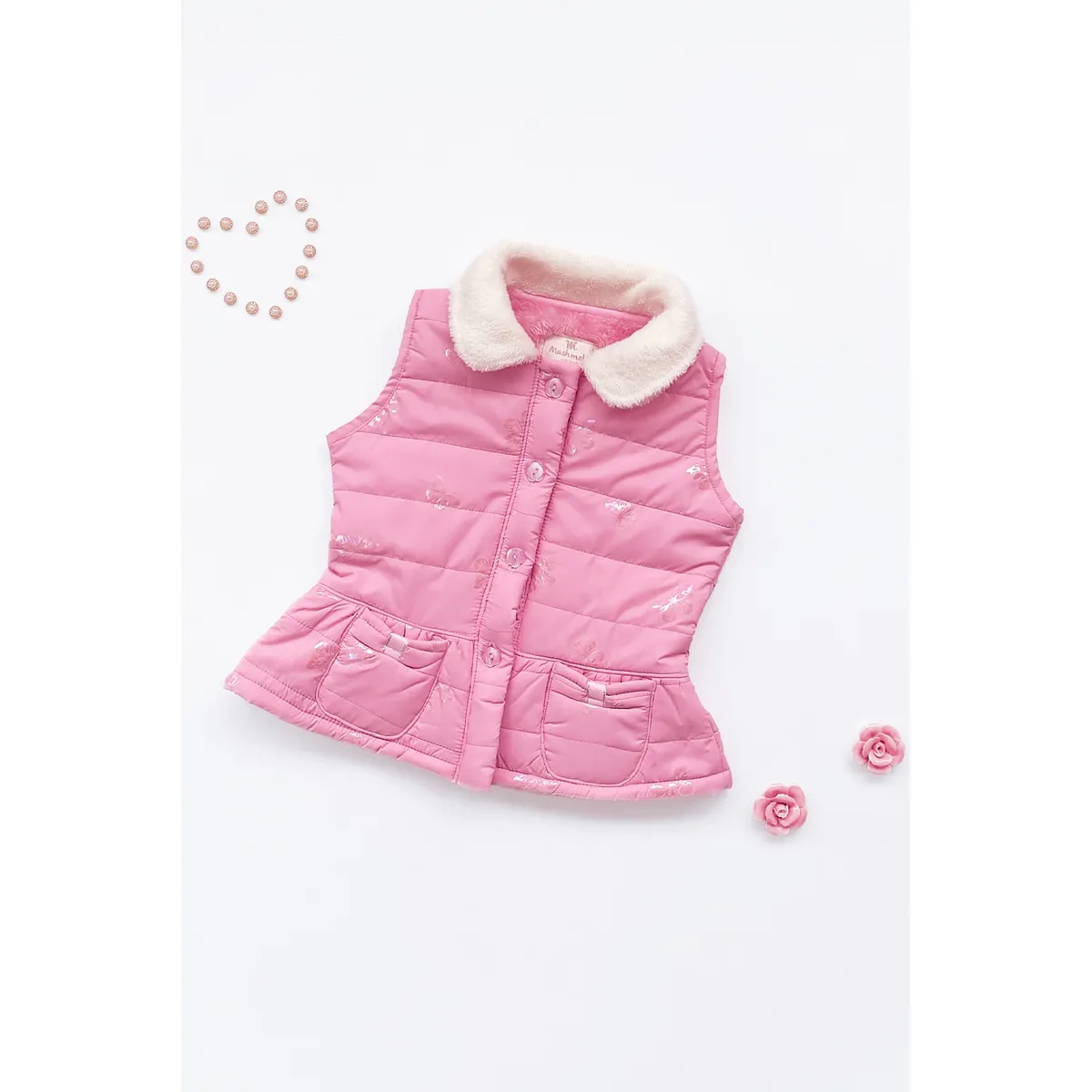 KIDS MASHMELO - Chaleco Impermeable Para Niña Kids Mashmelo