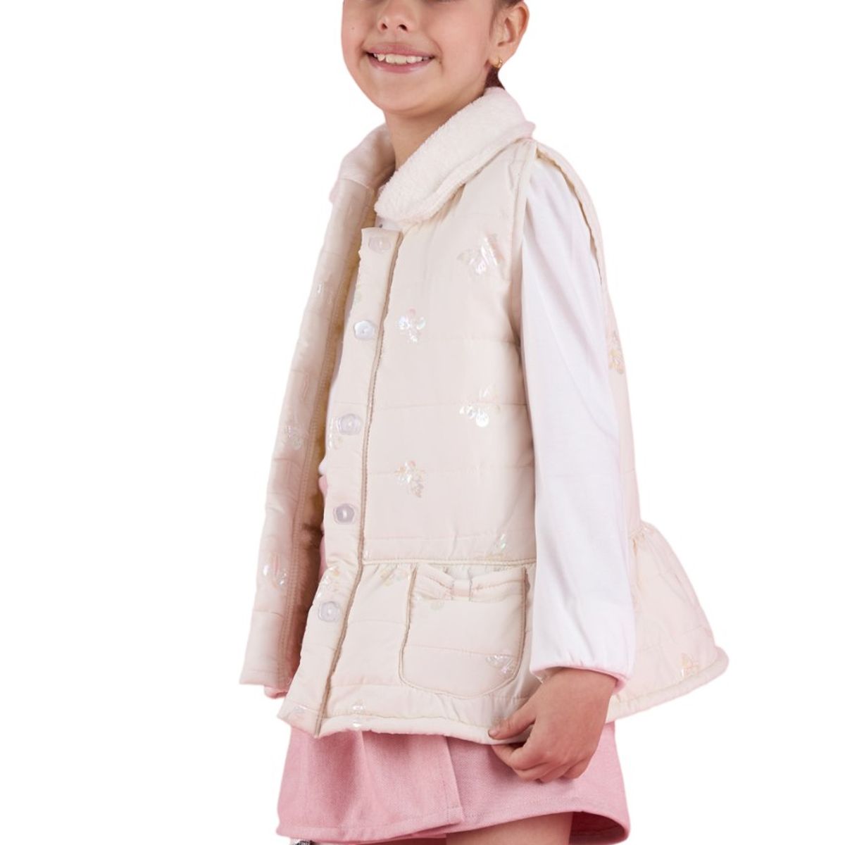 KIDS MASHMELO - Chaleco Impermeable Para Niña Kids Mashmelo