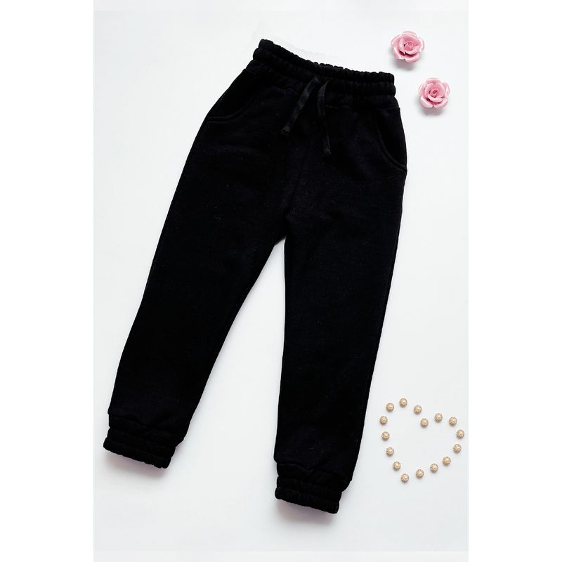 KIDS MASHMELO - Pantalon Buzo Con Bolsillo Y Pasador Para Niña Kids Mashmelo