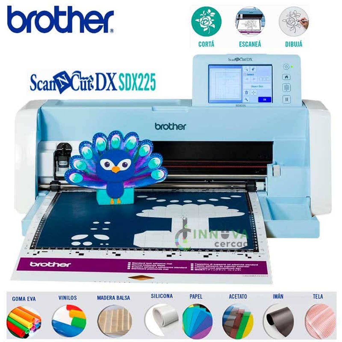 BROTHER - Máquina De Corte Brother ScannCut SDX225