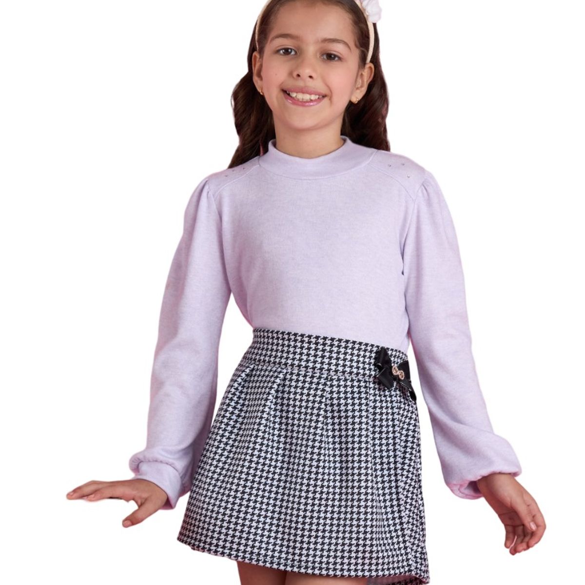 KIDS MASHMELO - Polo Chompero Con Corte En El Hombro Y Botones Kids Mashmelo