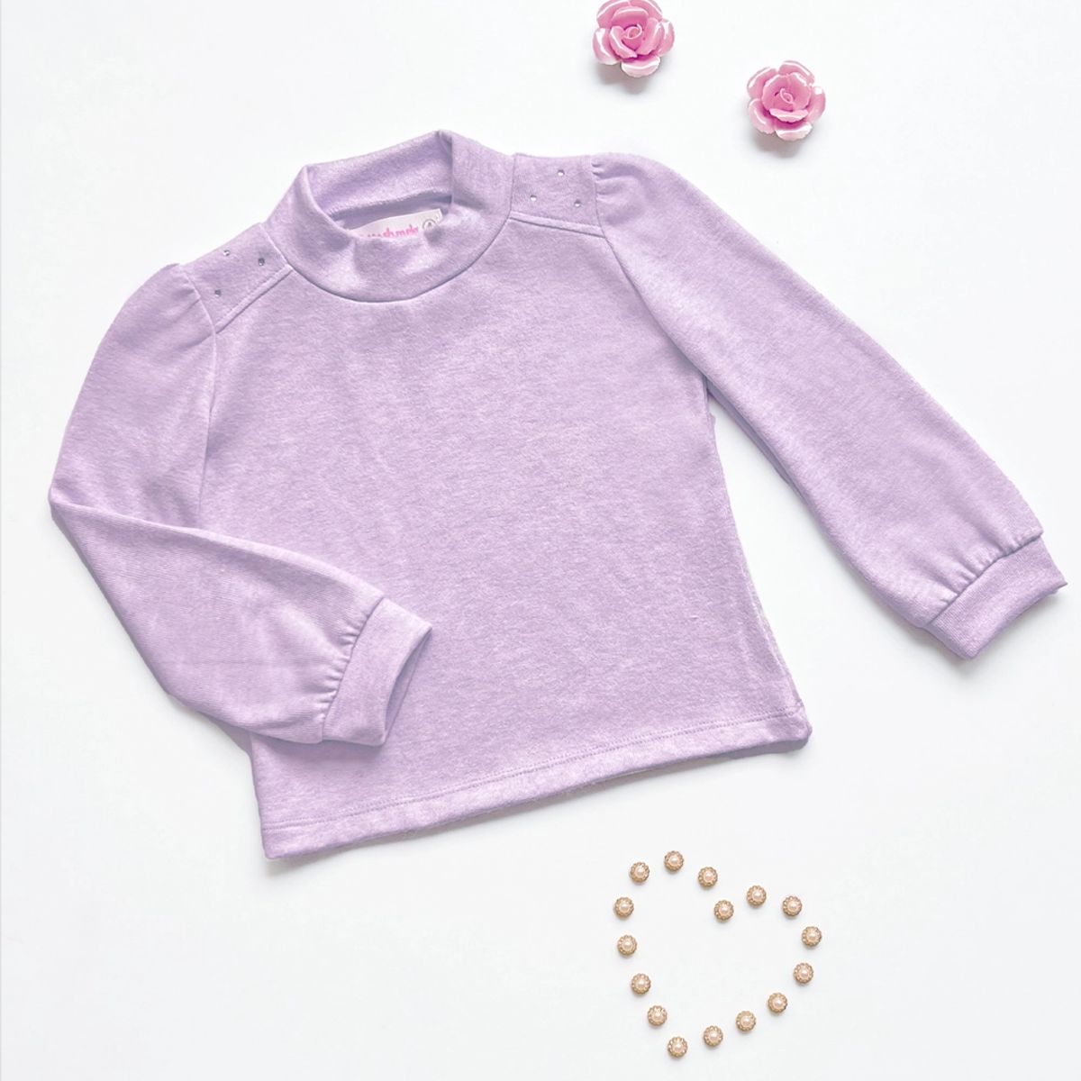 KIDS MASHMELO - Polo Chompero Con Corte En El Hombro Y Botones Kids Mashmelo