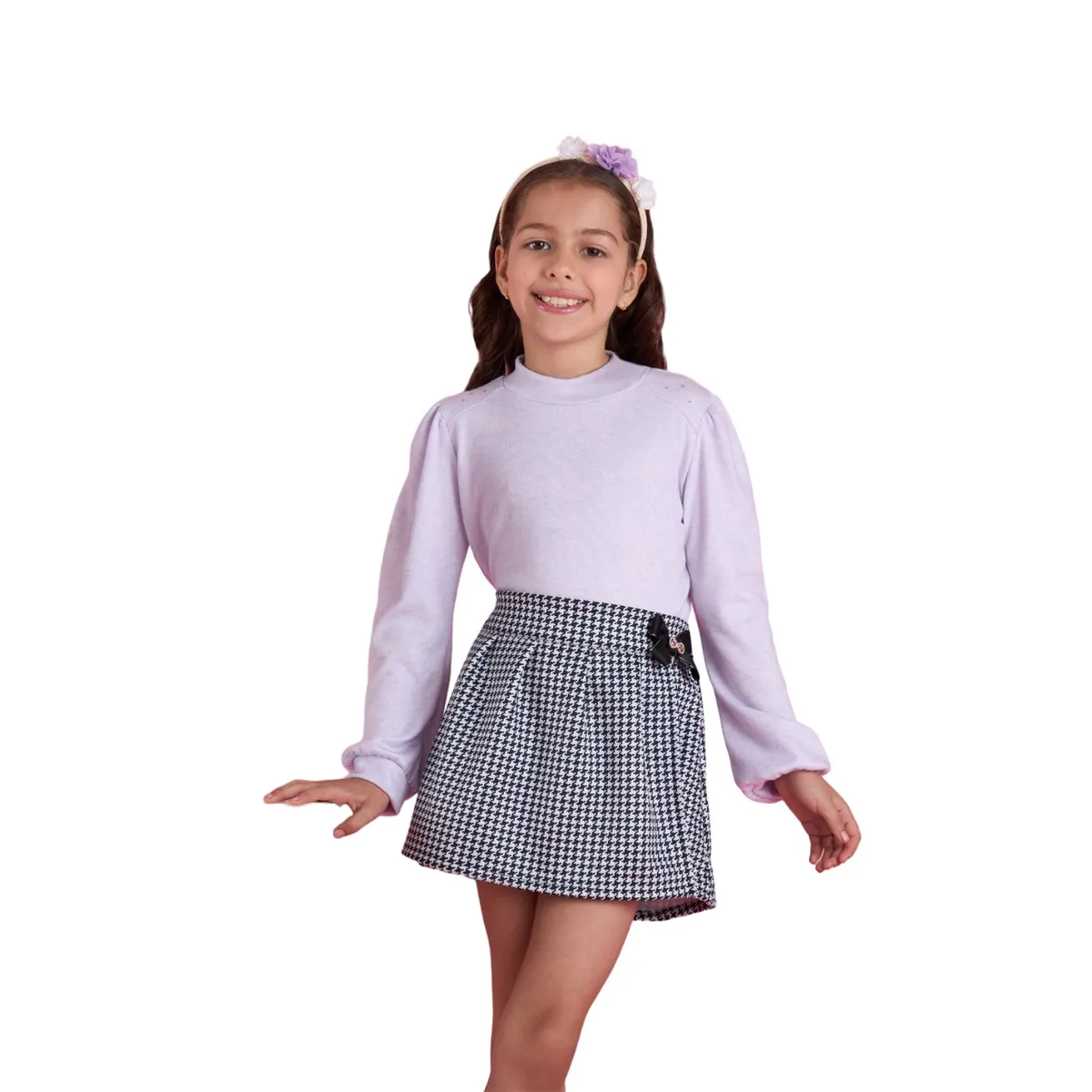 KIDS MASHMELO - Polo Chompero Con Corte En El Hombro Y Botones Kids Mashmelo