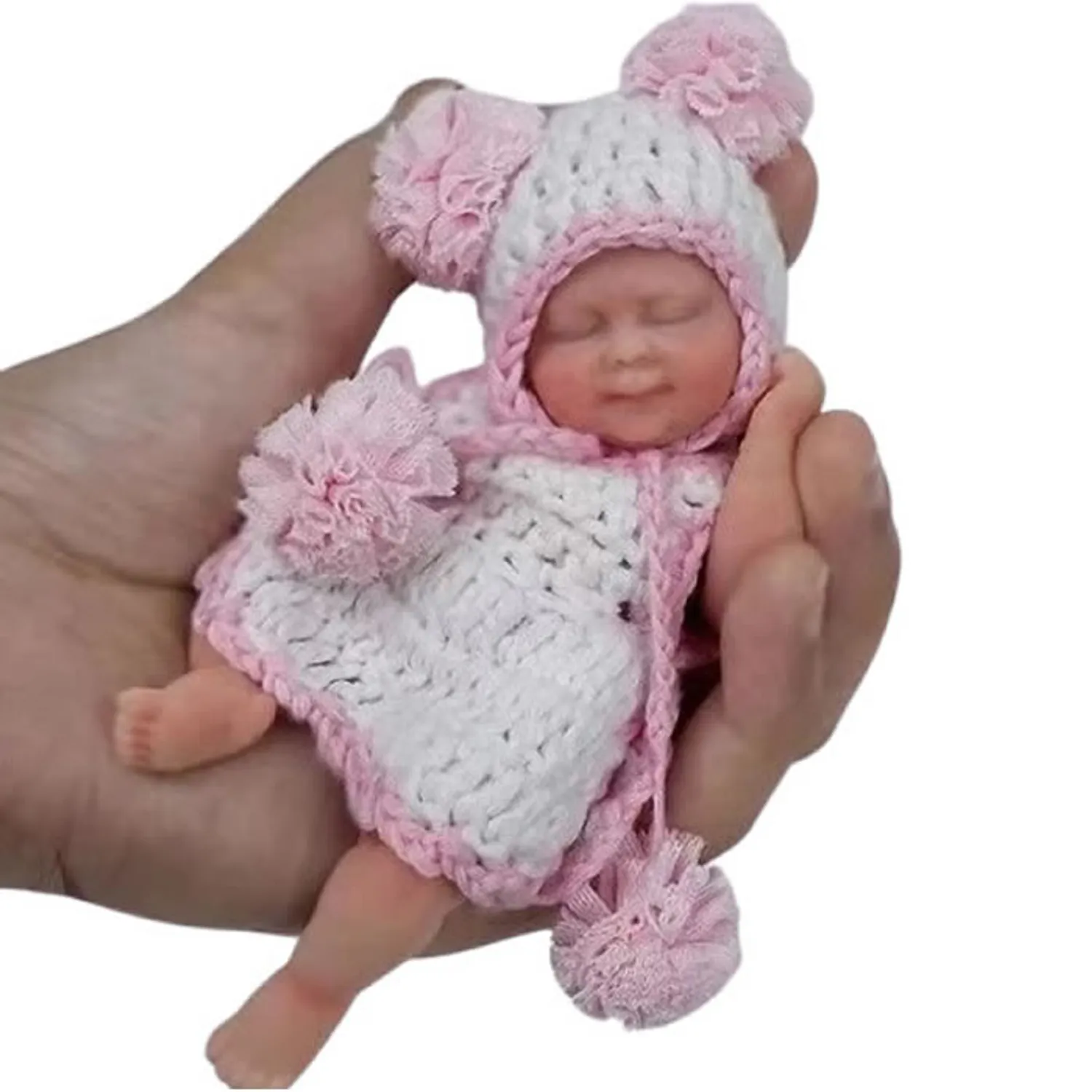 Bebés Reborn Mis Lindos Reborn Mini Bebe Reborn Silicona Ojos