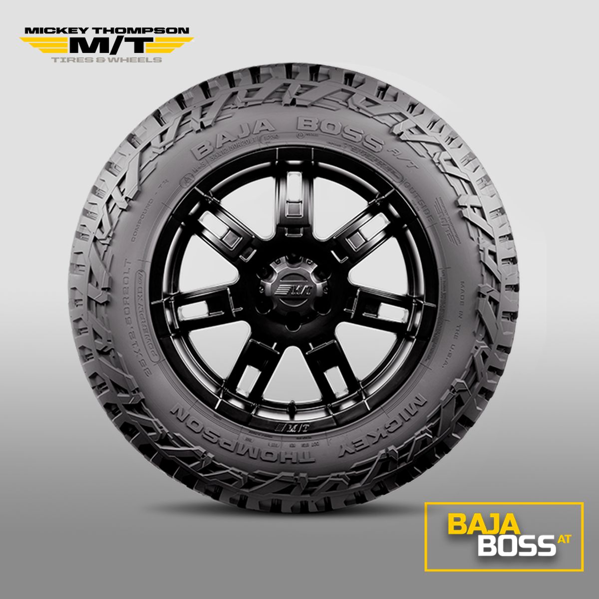 GENERICO - Llanta 26570R17 Baja Boss AT Mickey Thompson