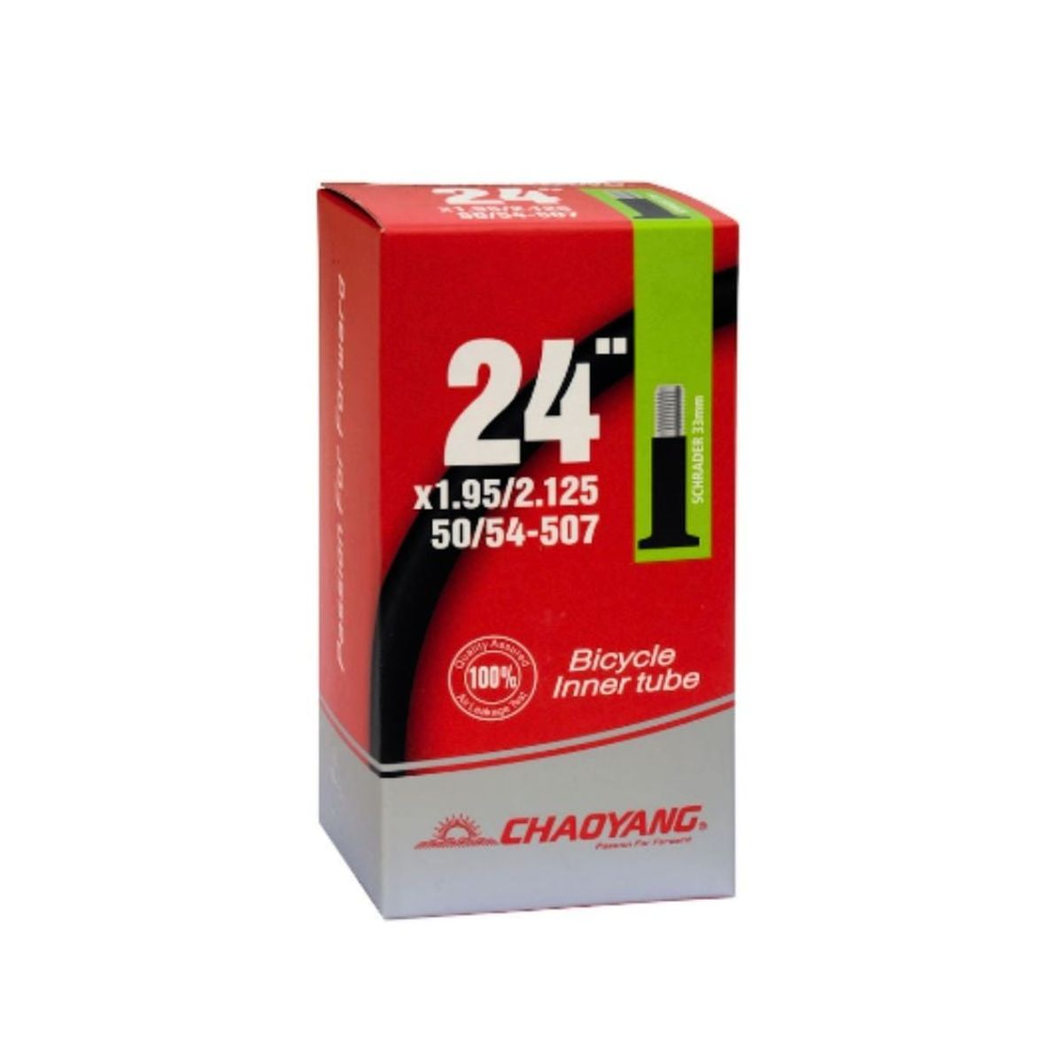 CHAOYANG - Camara Chaoyang 24x1952125 Schrader 33MM - Para Bicicleta