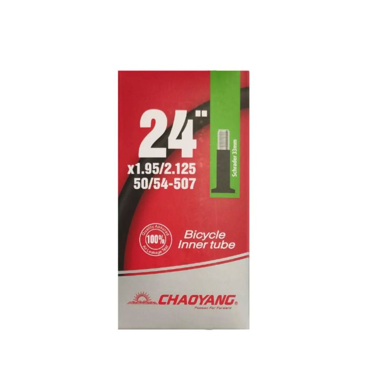 CHAOYANG - Camara Chaoyang 24x1952125 Schrader 33MM - Para Bicicleta